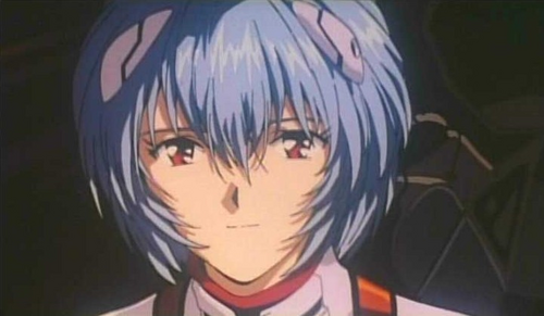 evangelion rei smile