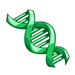 Green DNA-icon