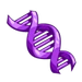 Purple DNA-icon