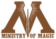 Ministry of magic logo
