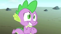 Spike's awkward smile S1E15