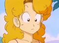 Midori wonders what's wrong with Goku