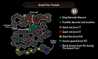 Grand Tree Tunnels map