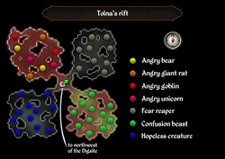 Tolna's rift map