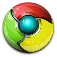 Chrome Logo 3D