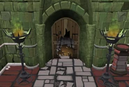 Crucible entrance inside