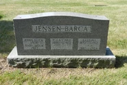 Jensen Barca tombstone