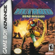 Metroid Zero Mission - North American Cover