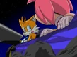 Tails and Amy plane on fire