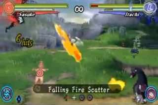 Falling Fire Scatter