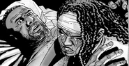 Michonne y Tyreese