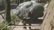 Hitler's third trip to Japan - First giant boulder