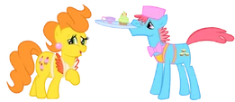 Mr. and Mrs. Cake by Akamaru01