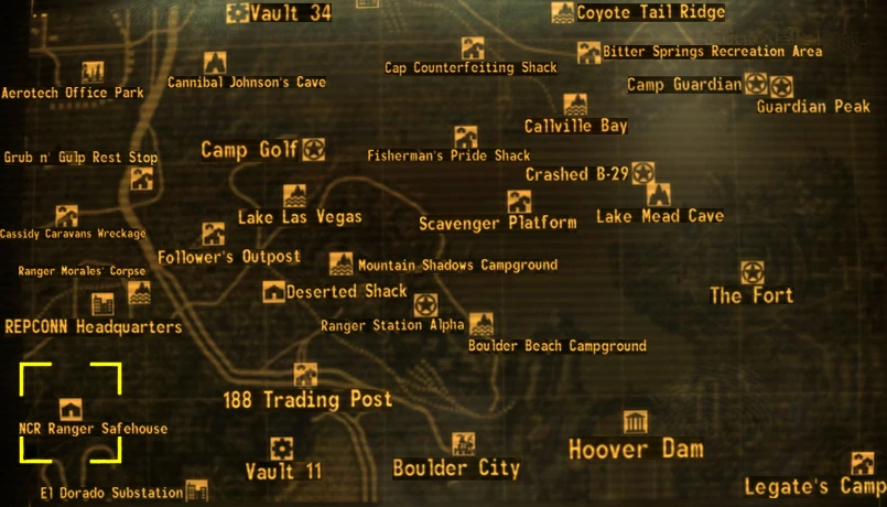 NCR Ranger Safehouse loc