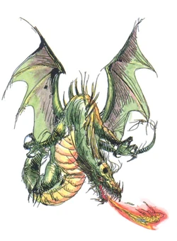 Amano Dragon FFII (color)