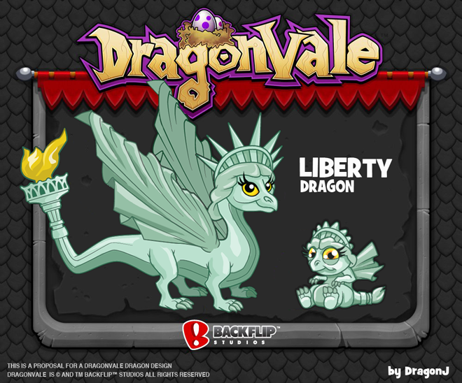 liberty dragon mania legends