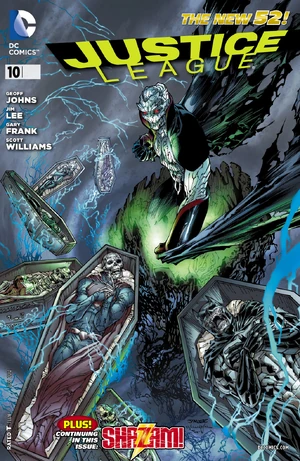 Cover for Justice League #10