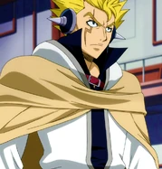 Laxus ready to fight with Hades