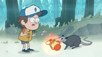 Dipper's stolen lantern