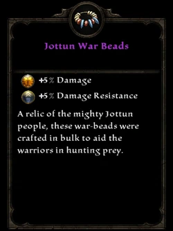 Jottun War Beads