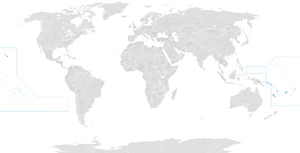 Map of Oceania
