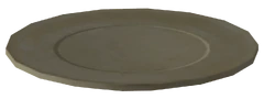 Ceramic dinner plate
