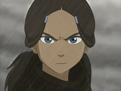 Katara angry