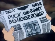 Duck&BunnyBigHouseBoundNewspaper