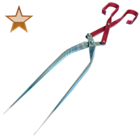 Huge item scissortongs bronze 01