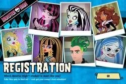 Registration - main