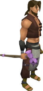 Novite maul equipped