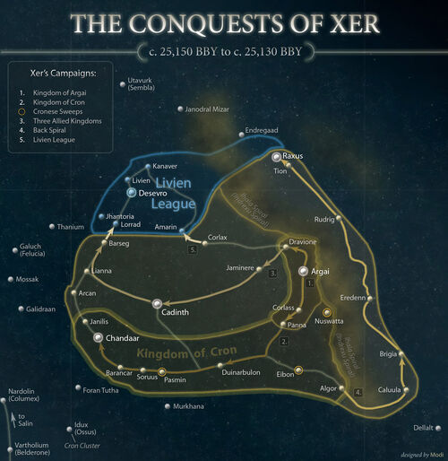 Xers Eroberungen