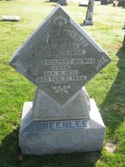 William-Greenlee tombstone