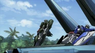 Container elevating Gundams