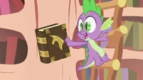 Spike found the book S2E02