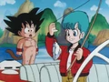 Bulma about to fish out Oolong