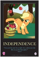 MLPFiM ComicCon2012 Trolley Poster Independence FMA
