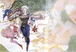 Final Fantasy V OVA Amano Promo Pin-up
