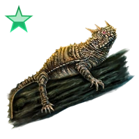 Huge item prongedlizard emerald 01