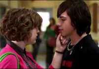 Clare Touches Eli's Lip