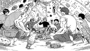 Toriko celebrating his new house