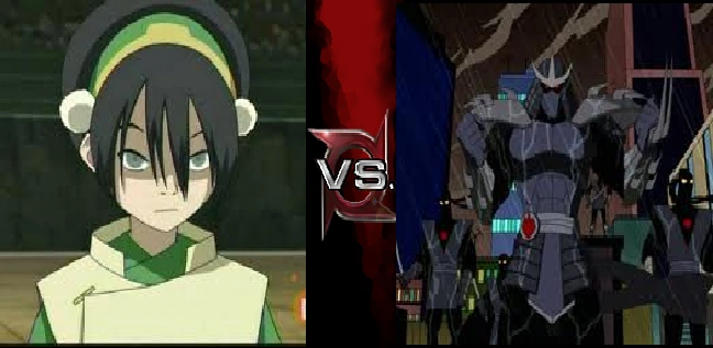 Toph Vs Shredder