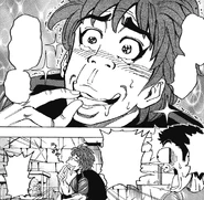 Toriko training his reaction for Melk Stardust