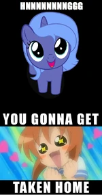 LunaTakenHome