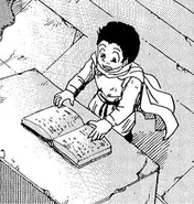 Komatsu finding the ancient cooking book