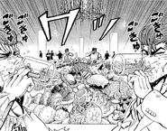 Toriko and Zebra party Hotel Gourmet