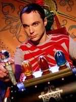 Sheldon en la máquina del tiempo