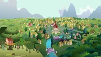 Ponyville zoom-out S02E23