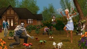 Ts3 supernatural fairzombie garden