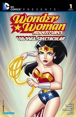 Cover for DC Comics Presents: Wonder Woman Adventures #1 (2012)